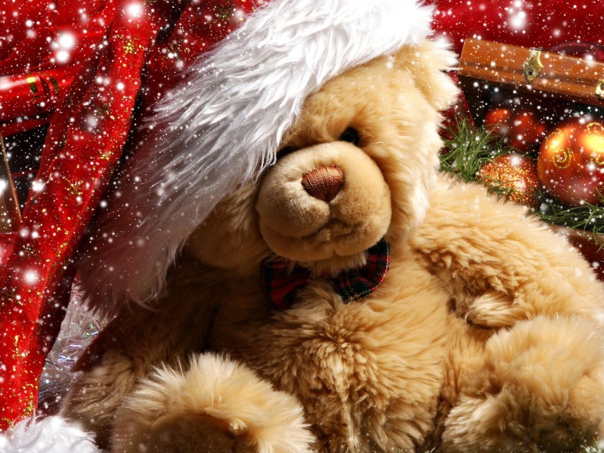 Новогодние картинки на телефон