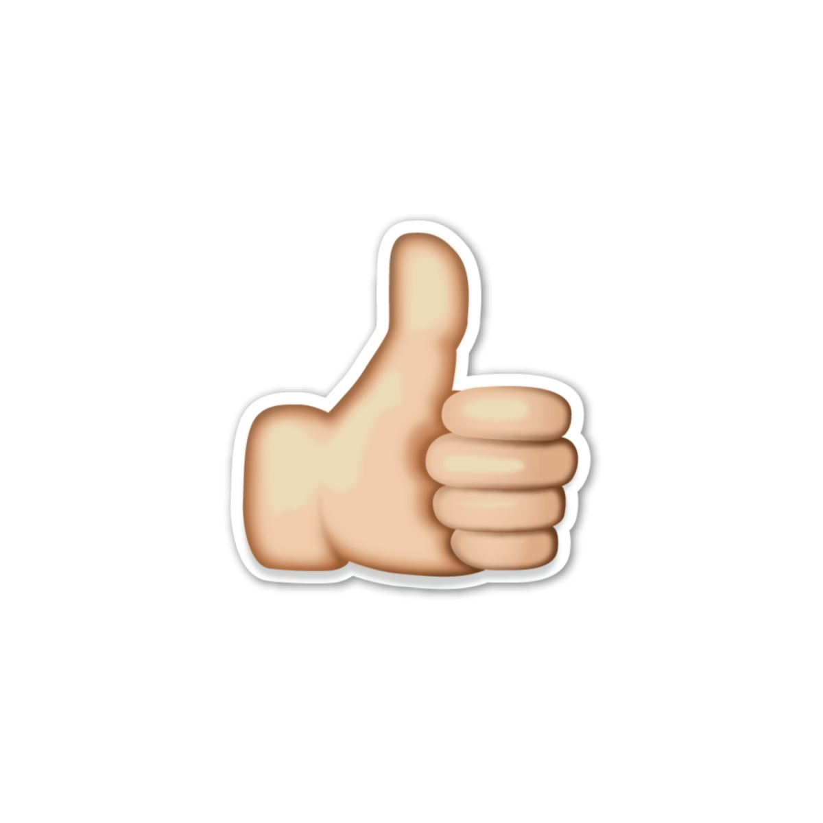 Смайлик большой палец