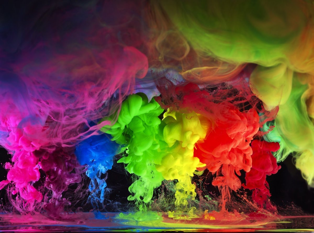 Взрыв красок