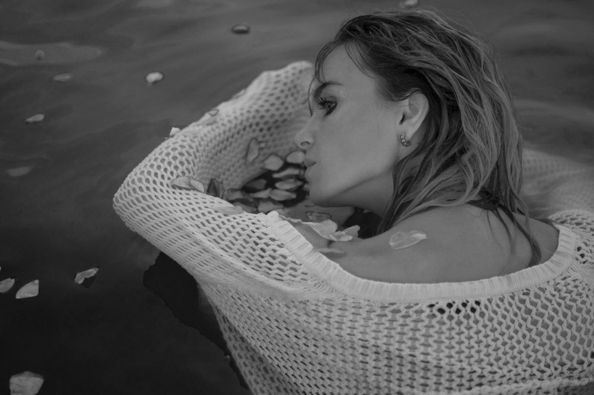 Глубокая фотосессия чб