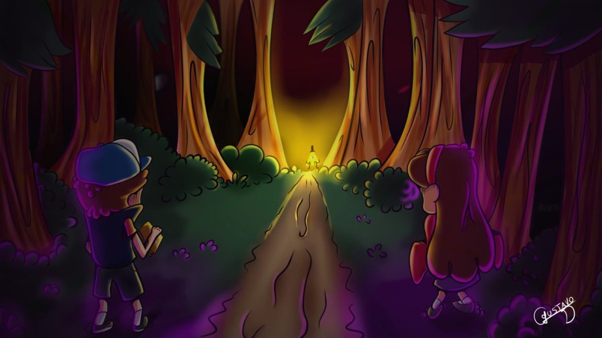 Гравити Фолз в хорошем качестве HD 1080