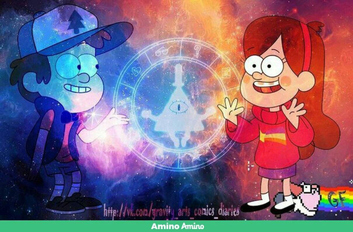 Космос в стиле Гравити Фолз