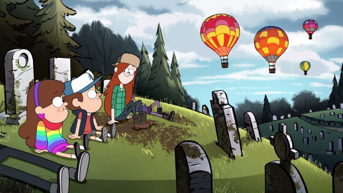 Гравити Фолз 4к