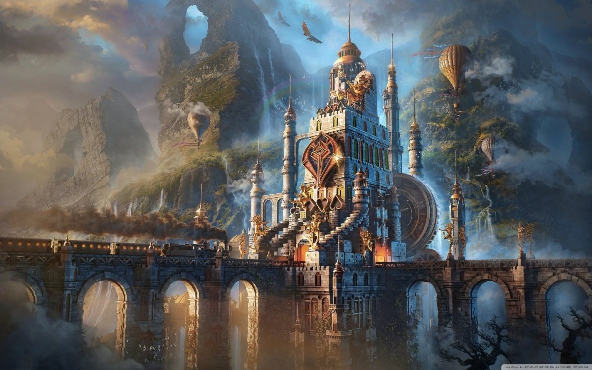 Замок White Castle фэнтези