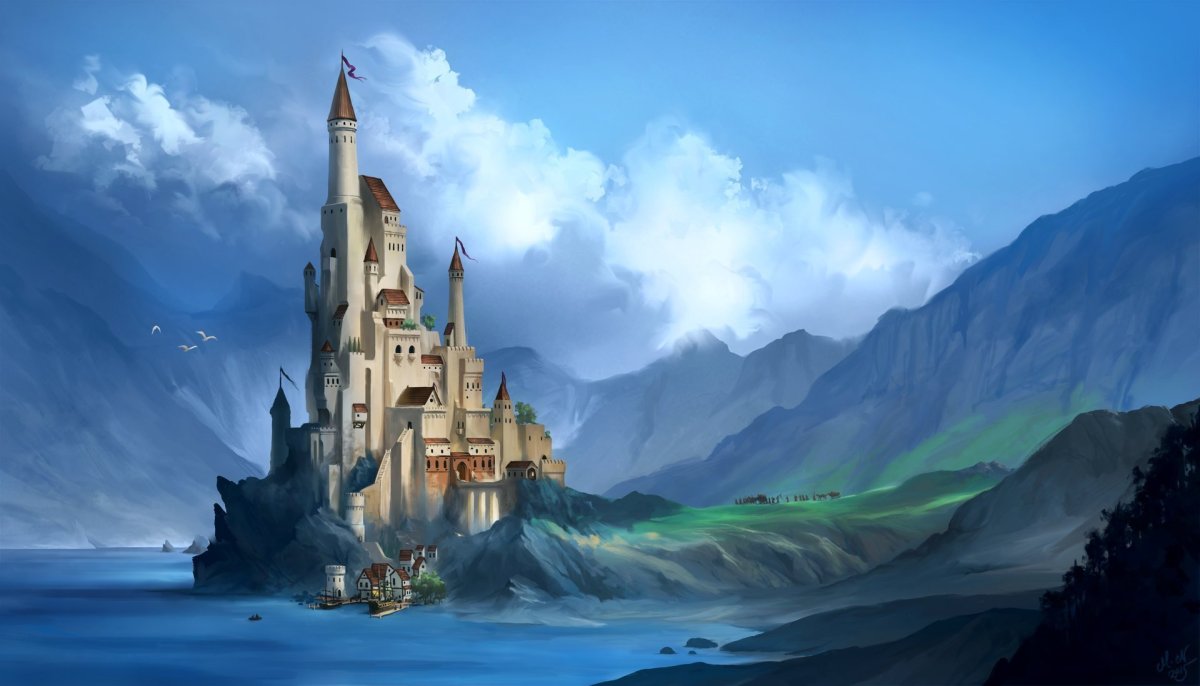 Пейзажи в стиле фэнтези