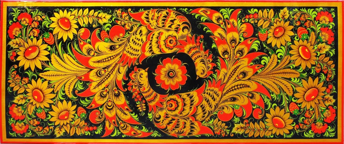 Хохломские мотивы