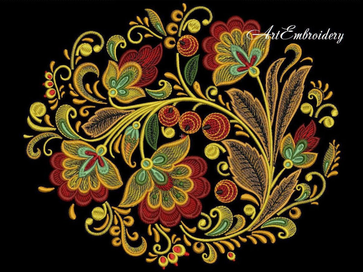 Хохлома vishivka