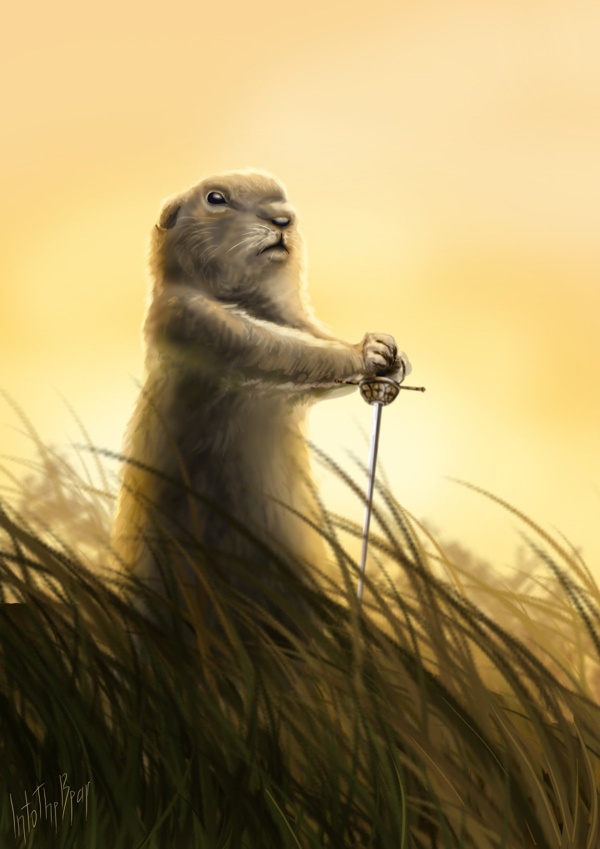 Удивленный суслик