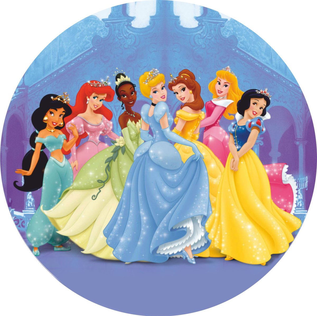 Принцессы Диснея вместе