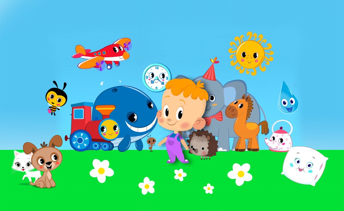 Малышка в цветах