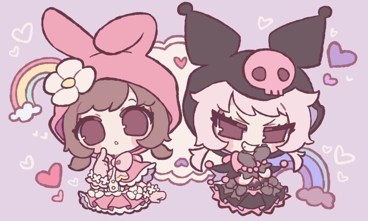 Китти Kuromi Эстетика