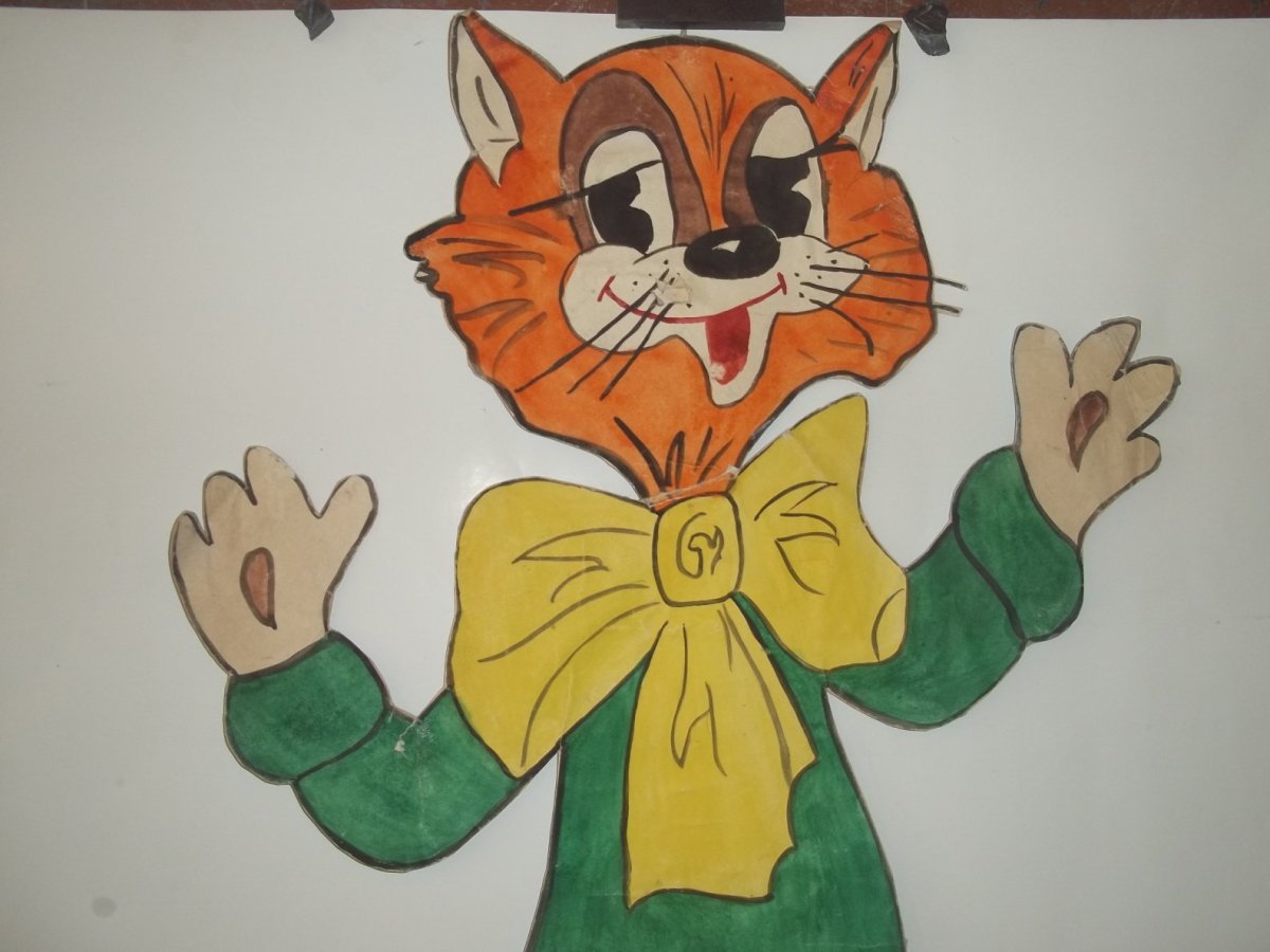 Мой любимый сказочный герой кот Леопольд