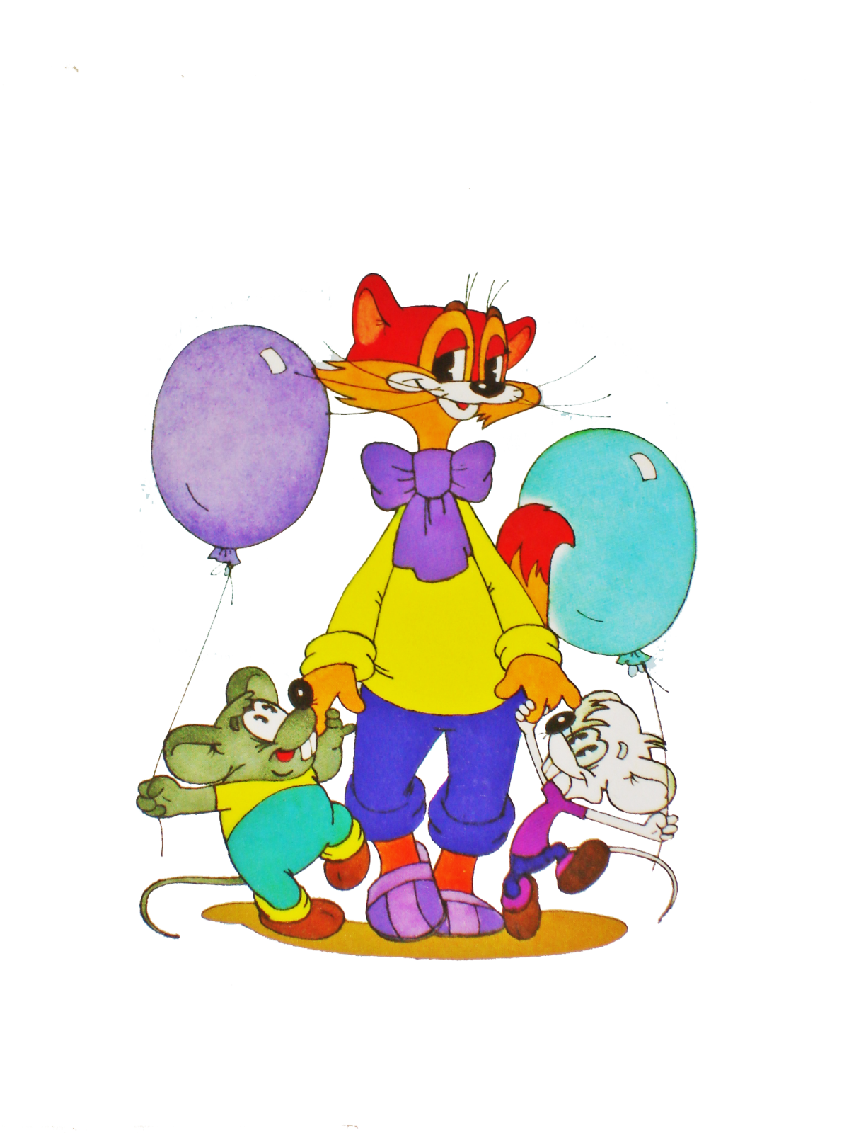 Кот Леопольд герои