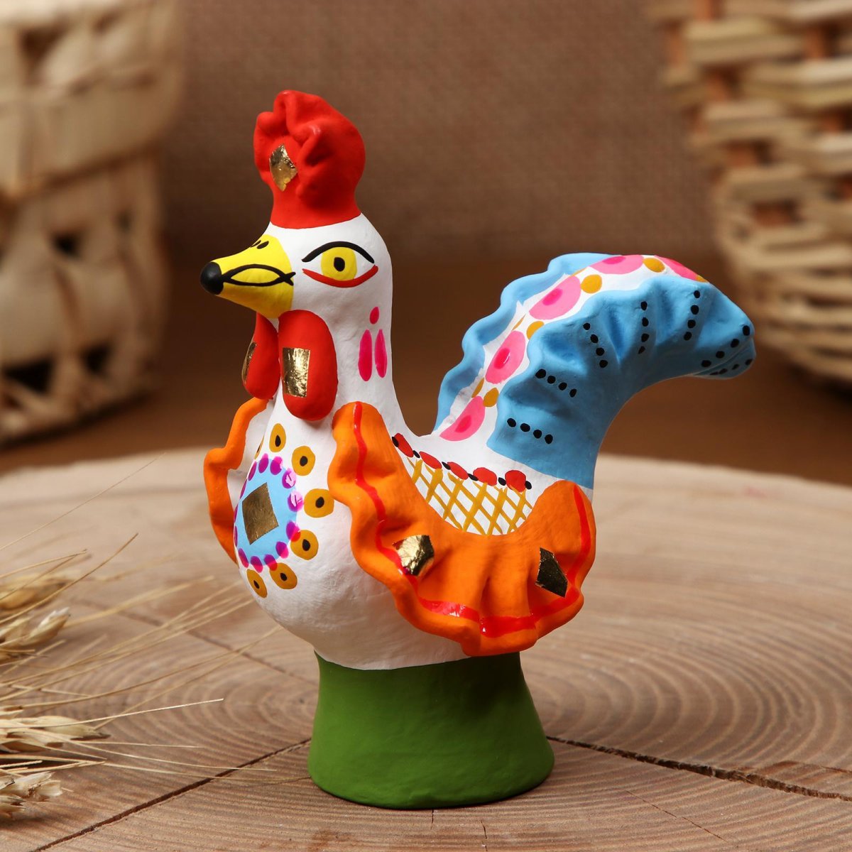 Дымковская игрушки питух