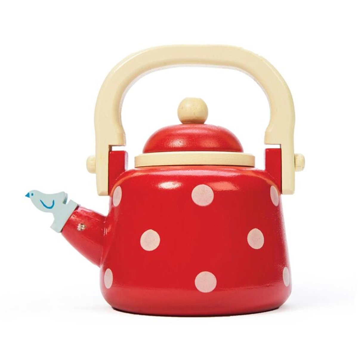 Красный чайник вектор