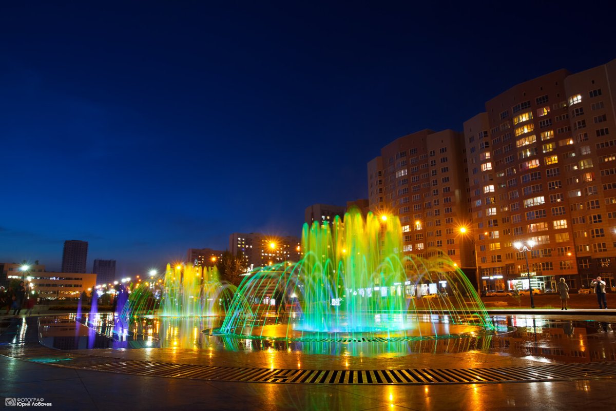 Фонтан на Ермакова Новокузнецк