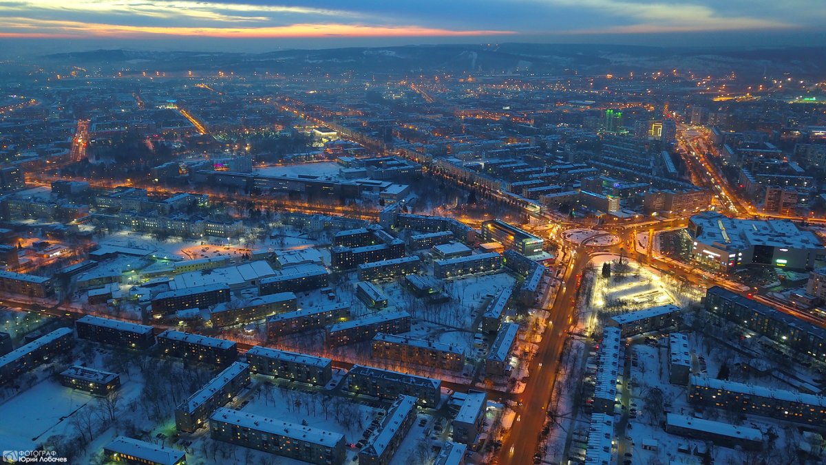 Новокузнецк Ермакова ночной