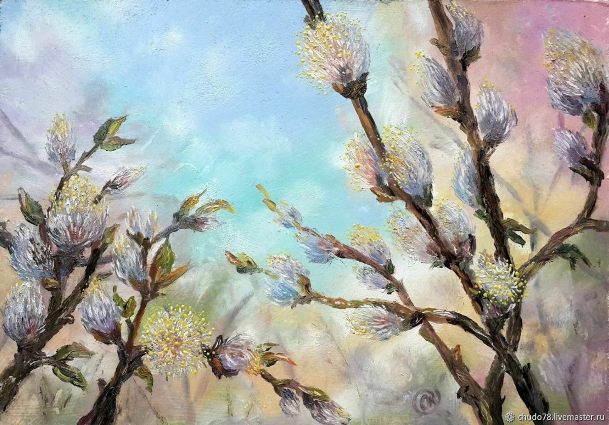 Венок из вербы