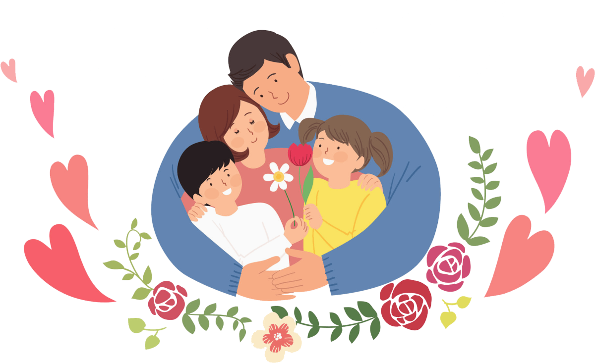 Семья рисунок