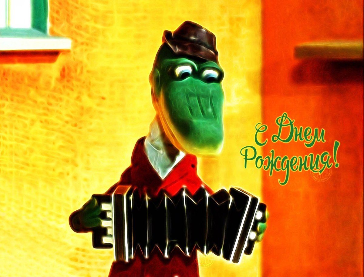 Чебурашка и крокодил Гена фон