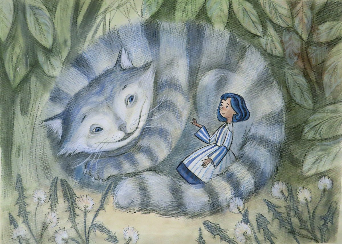 Ральф Стедман иллюстрации Алиса