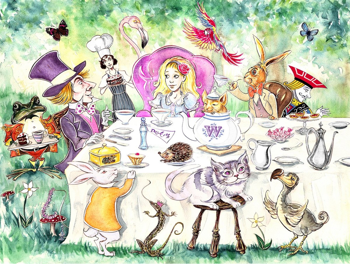 Приключения Алисы в стране чудес 1865 года