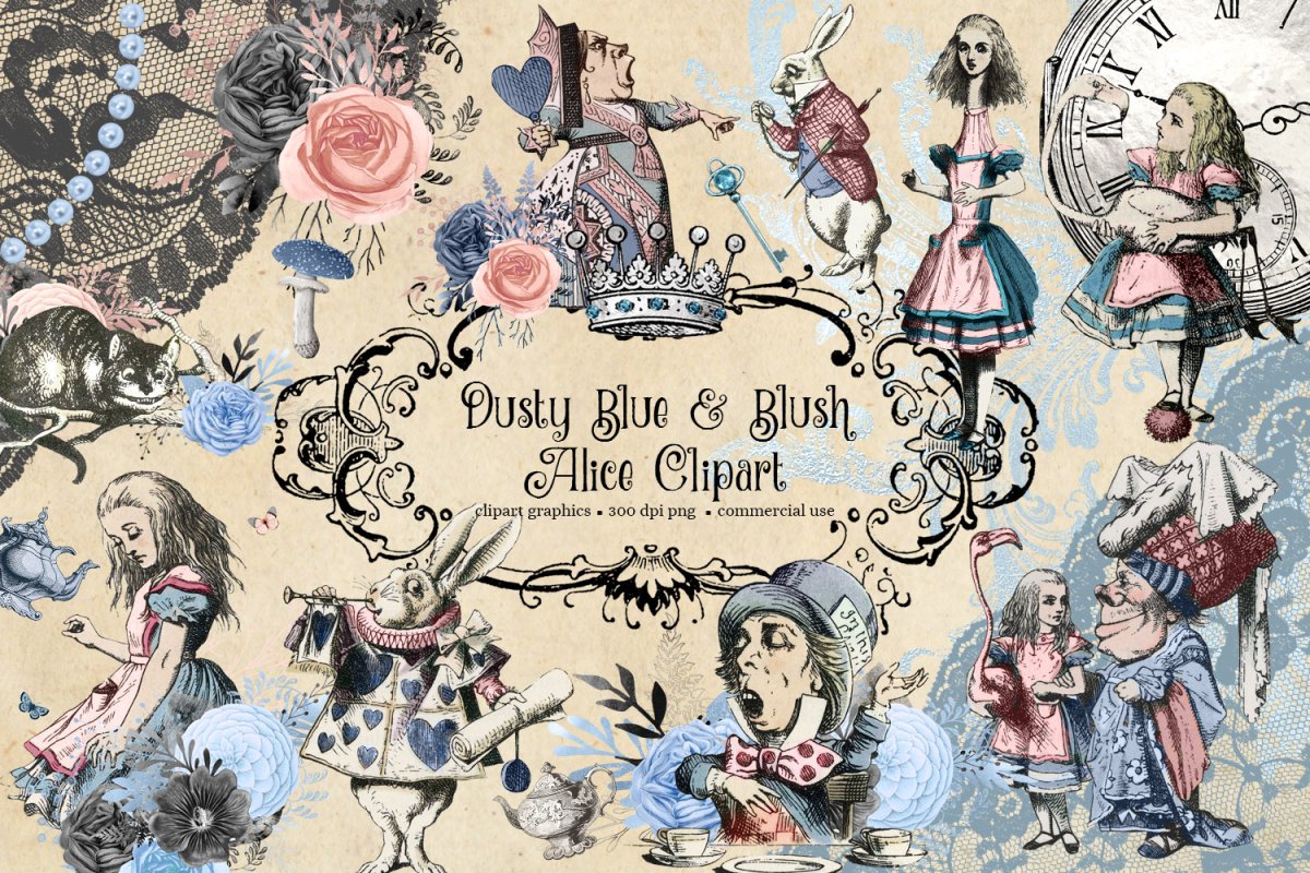 Кролик Алиса в стране чудес