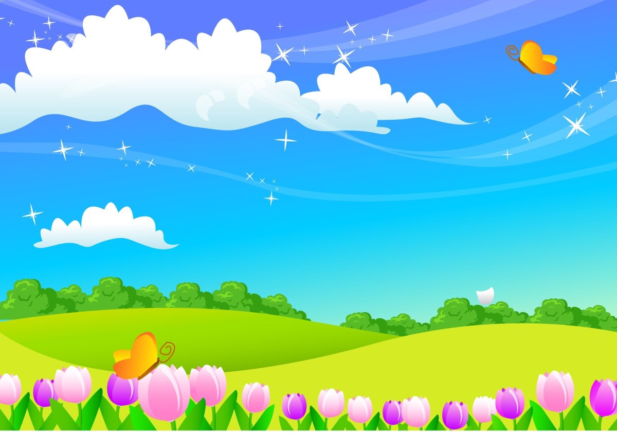 Детский фон для фотошопа