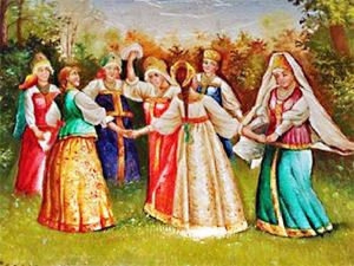 Хоровод иллюстрация