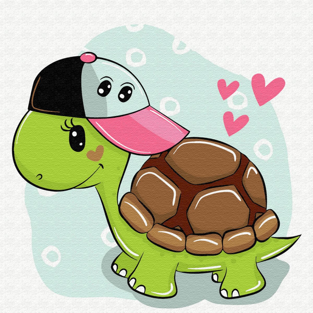 Черепаха мультяшная