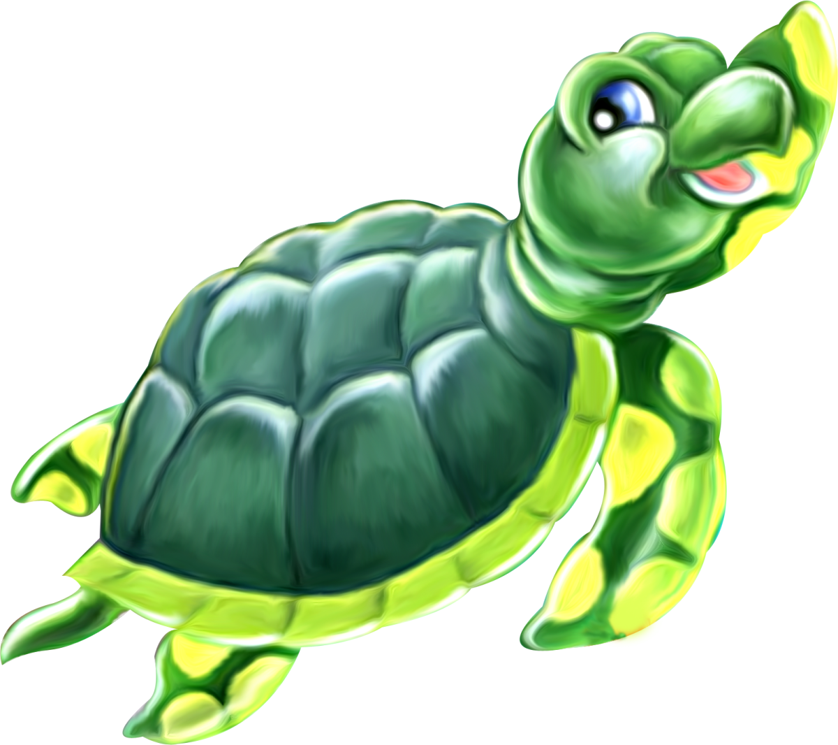 Нарисовать черепашку