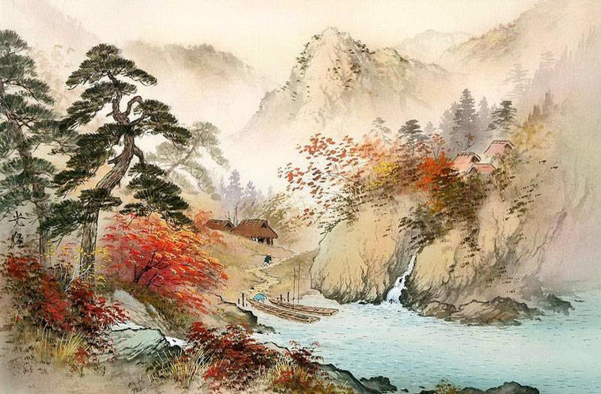 Японский художник Koukei Kojima