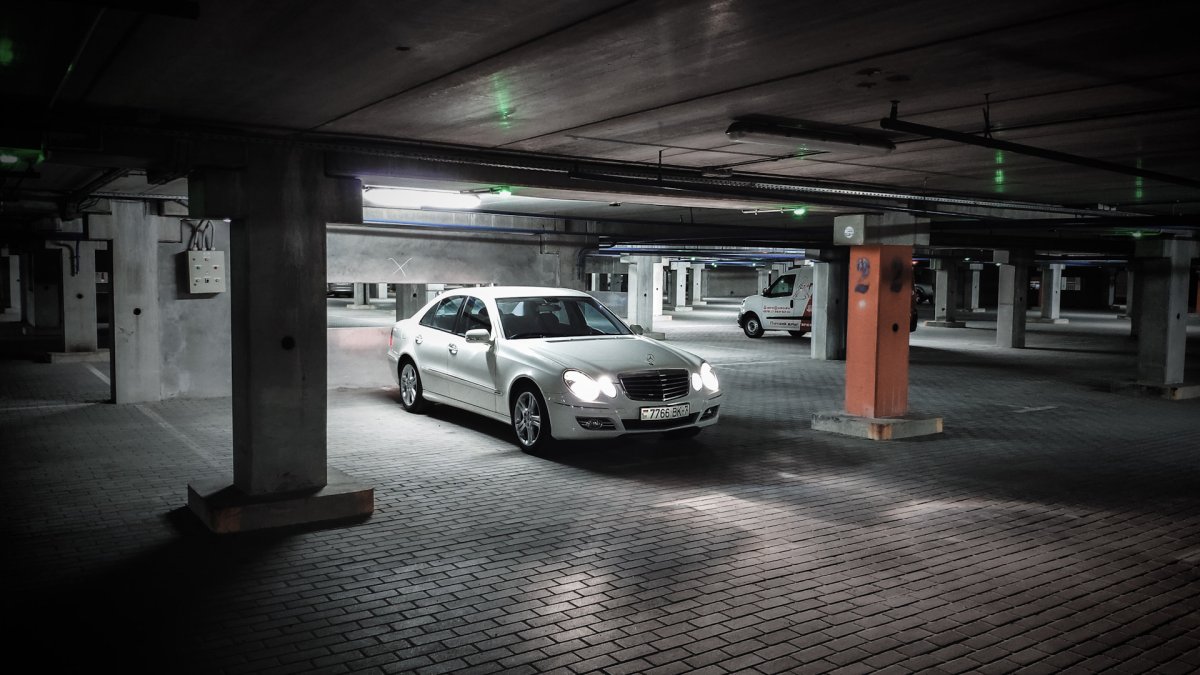 Паркинг Мерседес w210