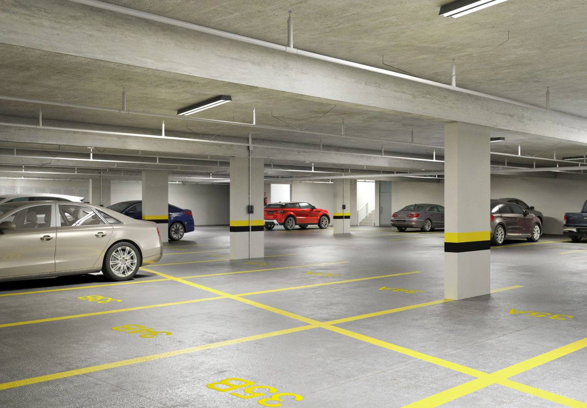 Парковка интерьер