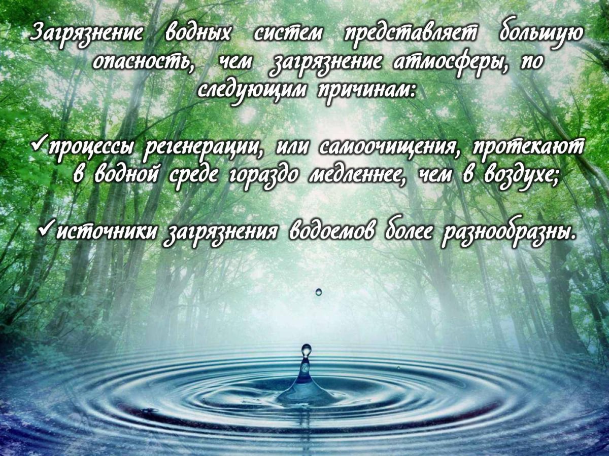 Цитаты про воду