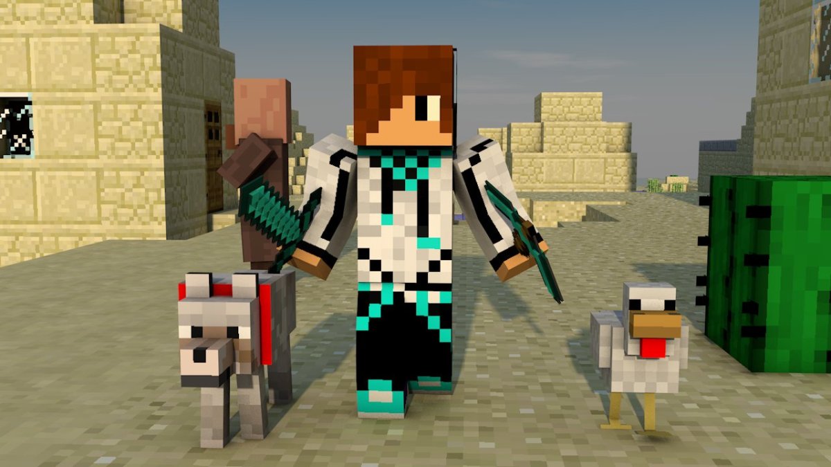 Лолошка в МАЙНКРАФТЕ