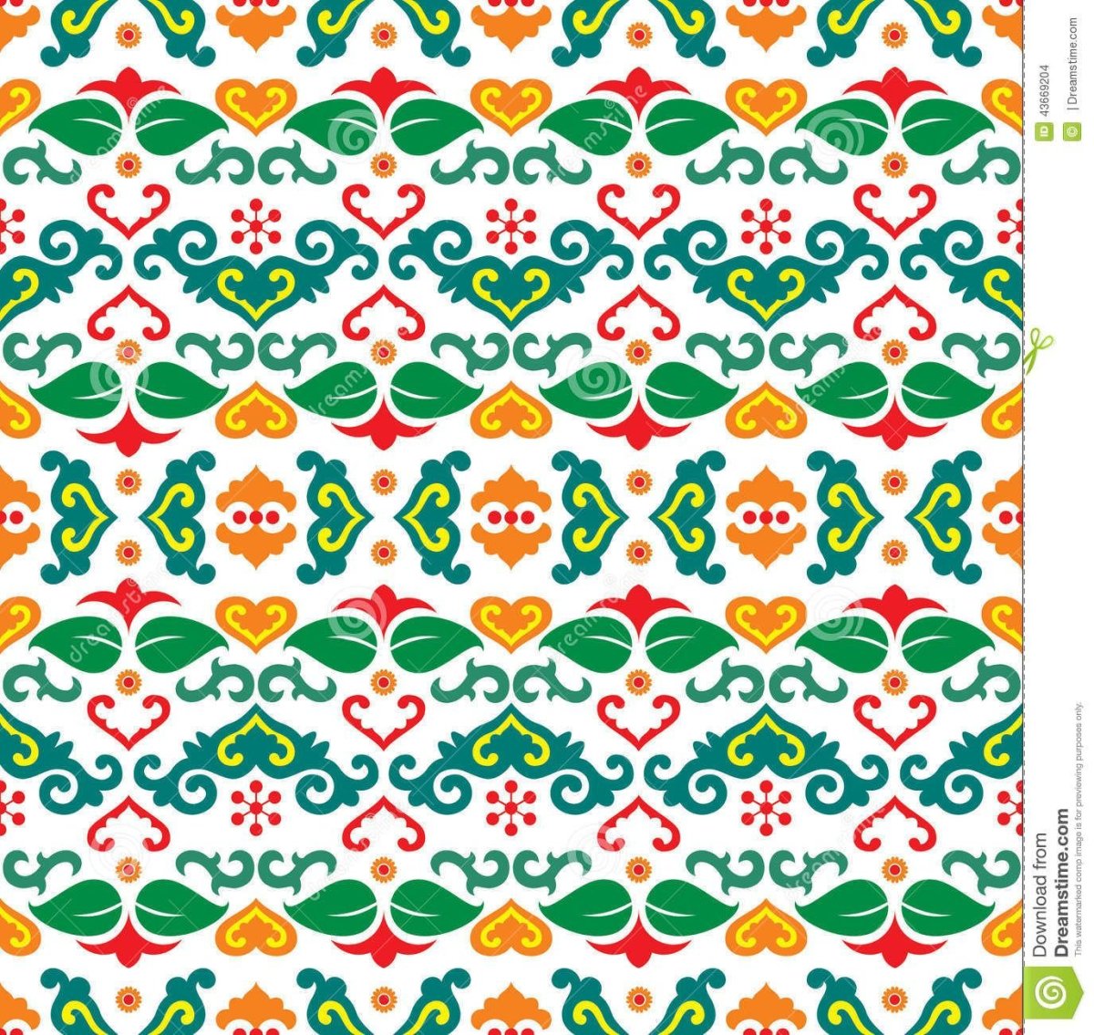 Татарский национальный орнамент