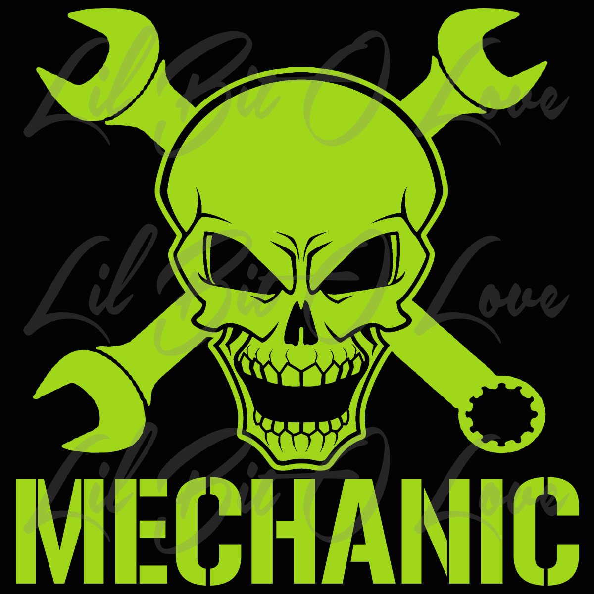 Череп механика