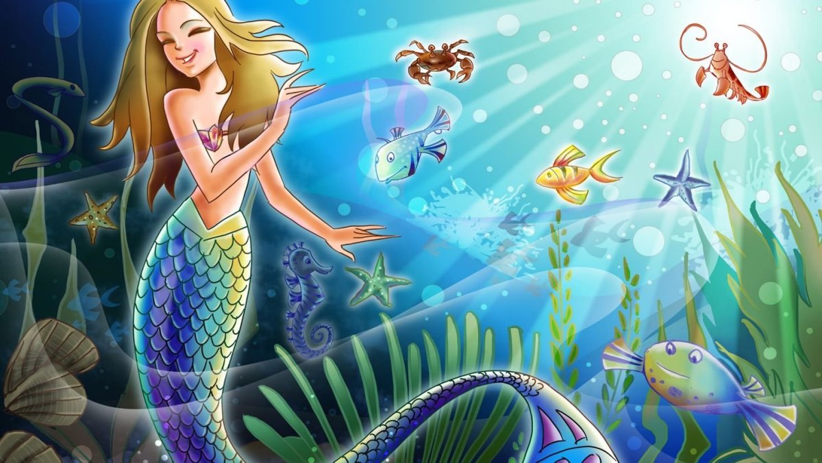 Русалка для детей