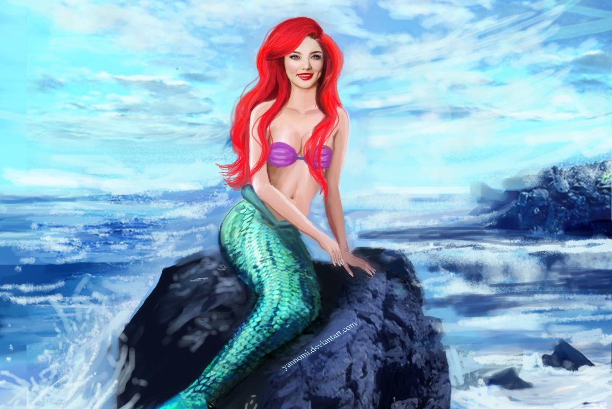 Красивая Русалочка