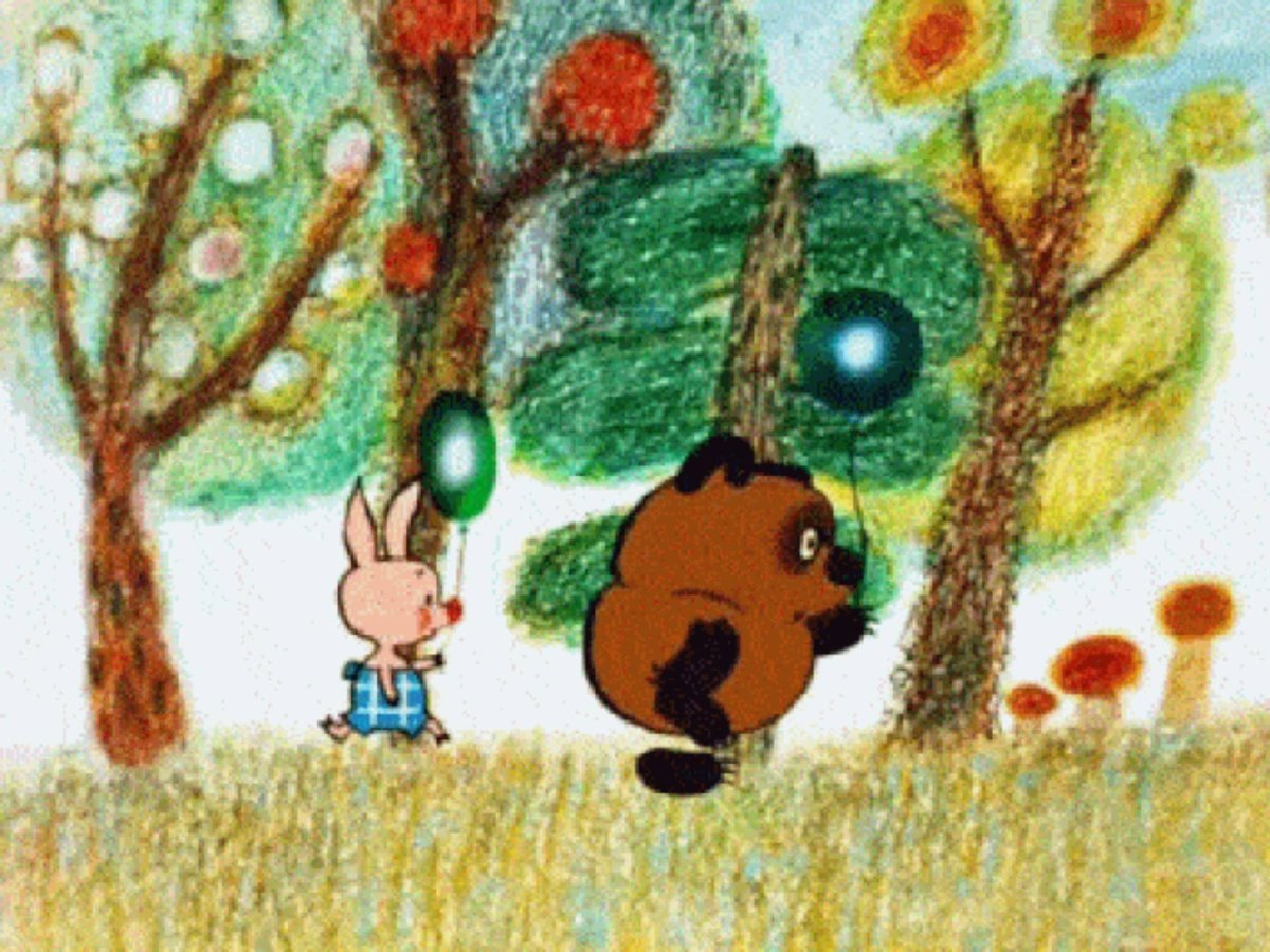 Винни пух и Пятачок