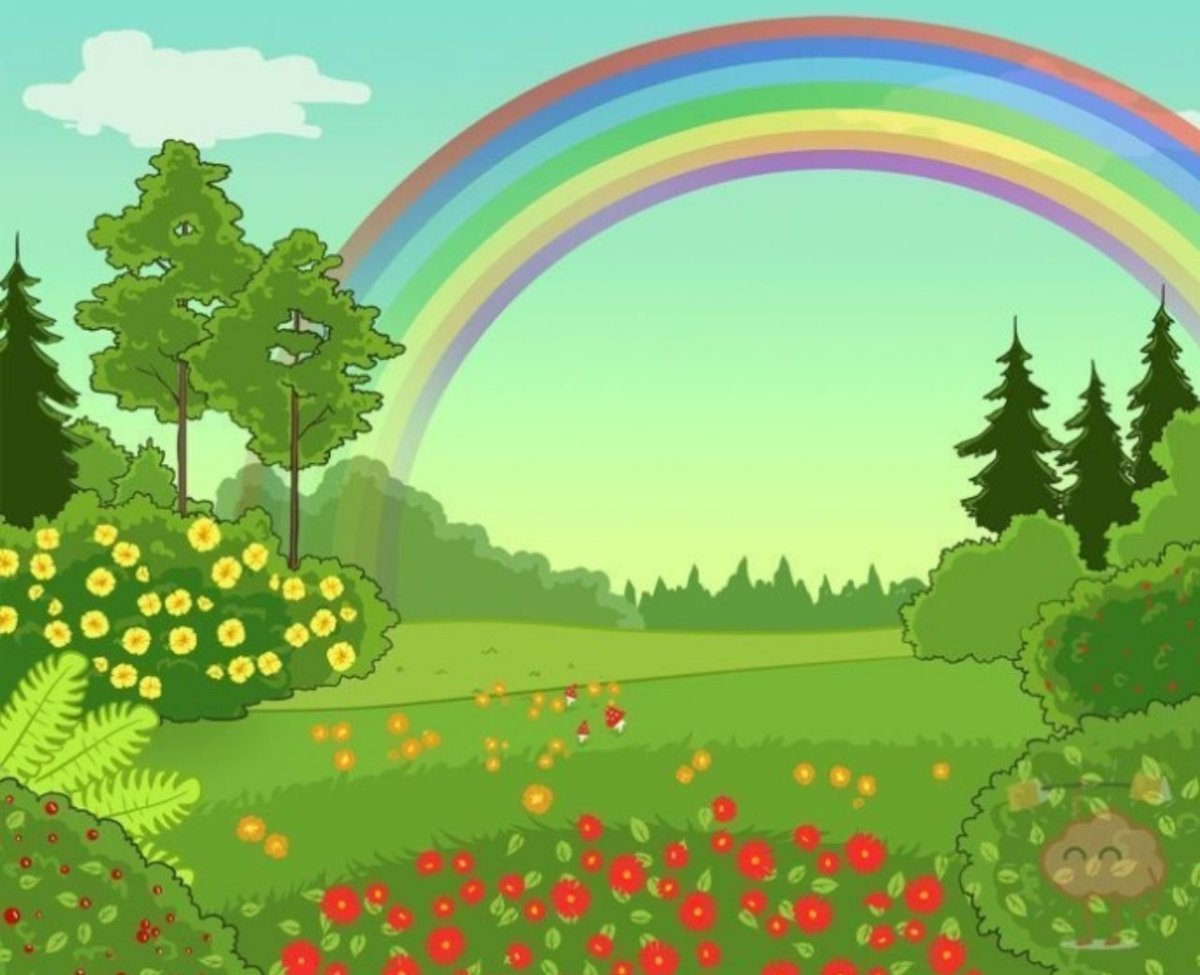 Лес из сказки