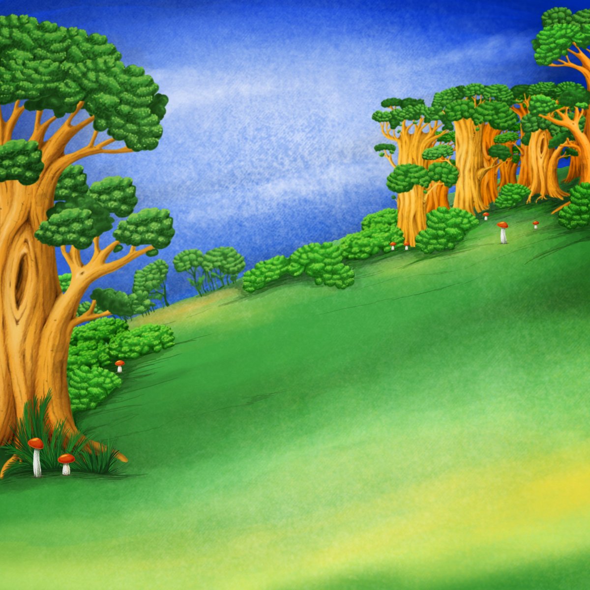 Красивый детский фон