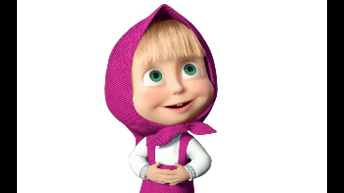 Машенька из мультика