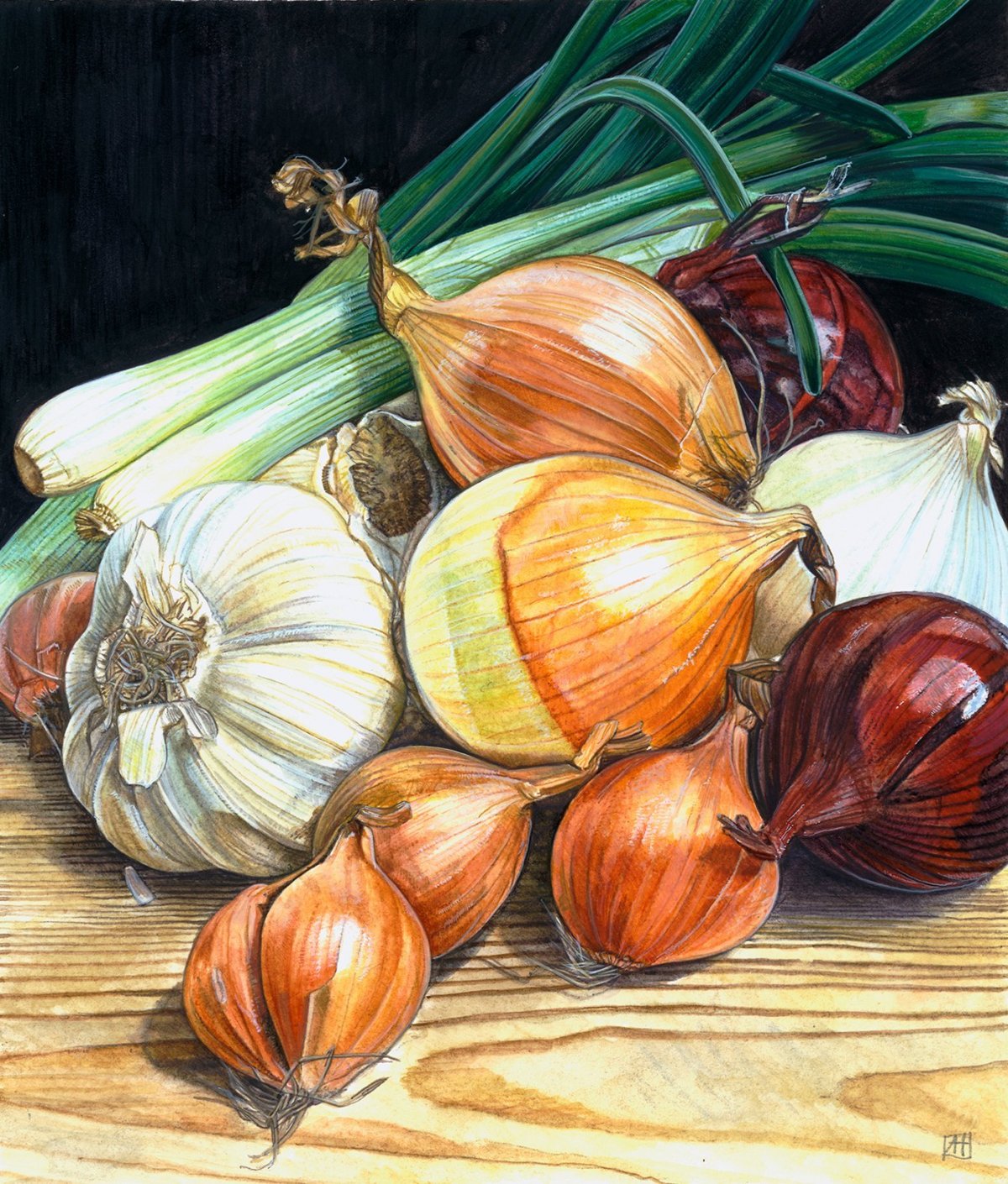 Лук на белом фоне