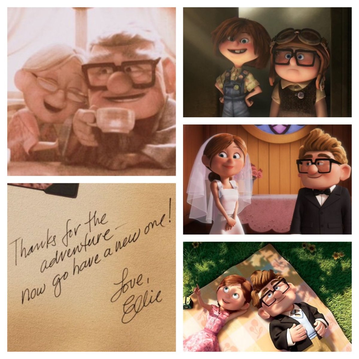 Альбом из мультика вверх