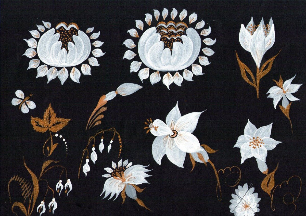 Хохлома уроки Зинаиды Голубевой