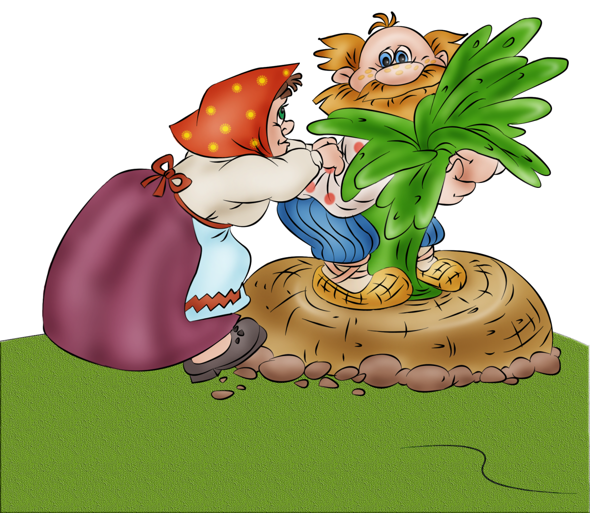 Репка картинка на прозрачном фоне