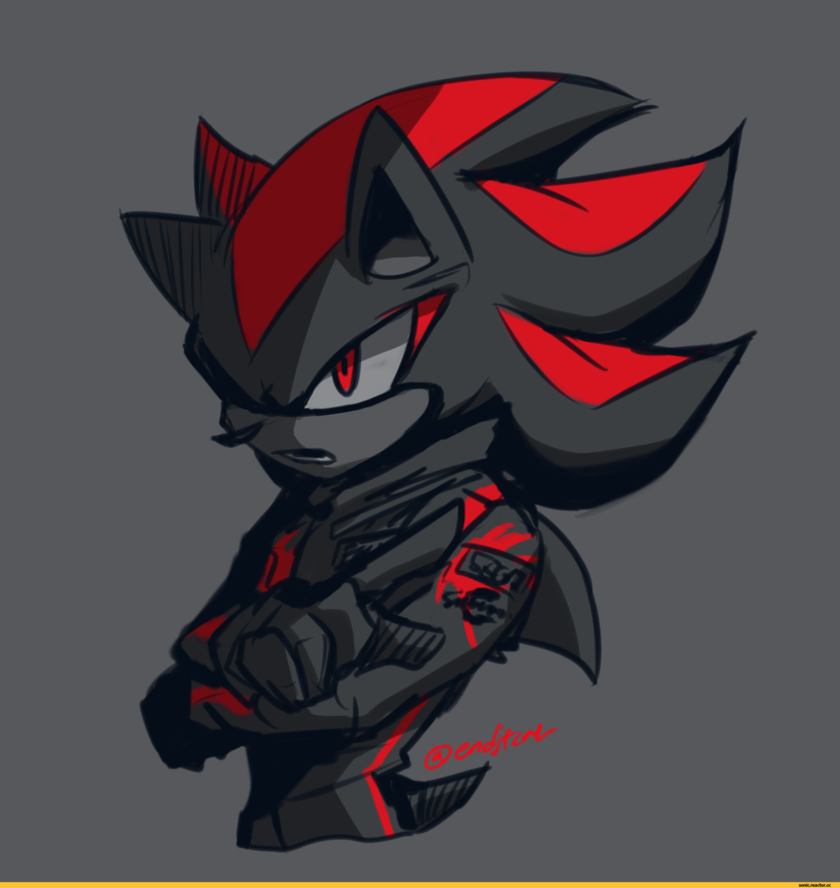 Ёж Шедоу арт