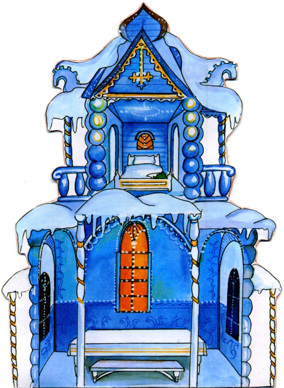 Дворец Деда Мороза из сказки Морозко